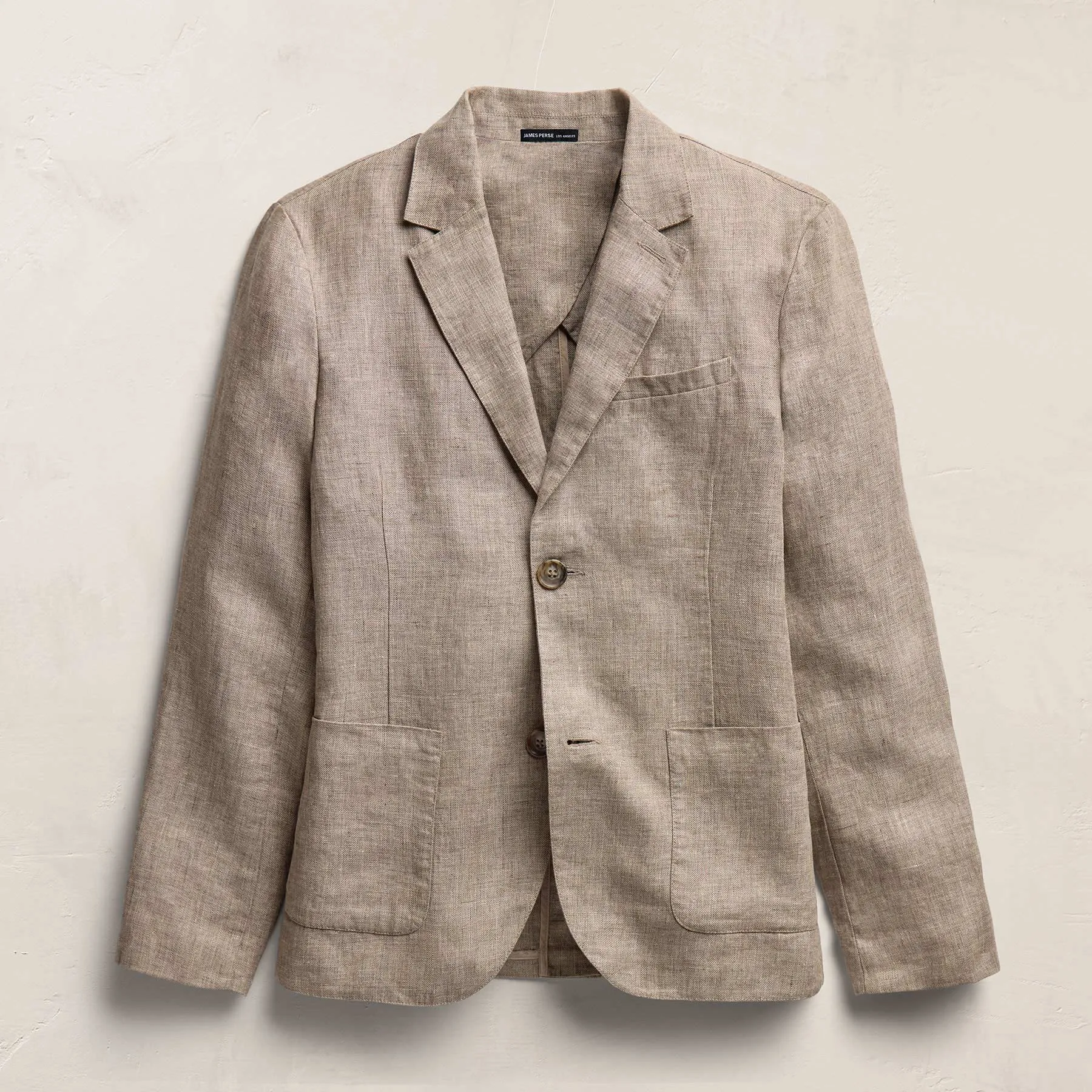 Montecito Linen Blazer - Soft Beige sold by James Perse product image thumbnail 2