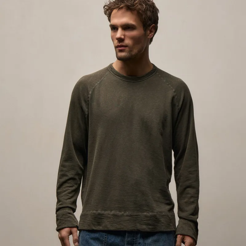 Vintage French Terry Sweatshirt - Platoon Pigment made by James Perse