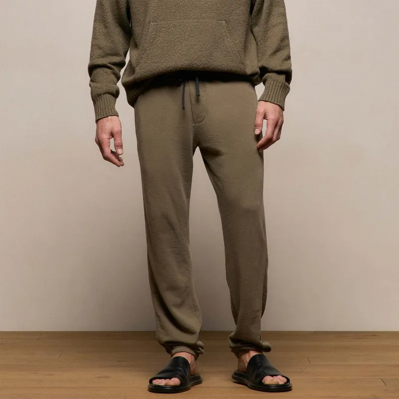 Vintage French Terry Sweatpant - Light Olive Pigment made by James Perse