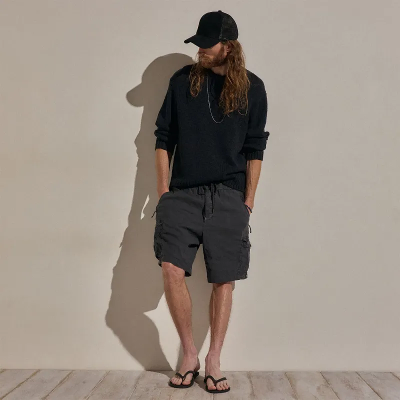 Parachute Linen Cotton Cargo Short - Magma Pigment made by James Perse