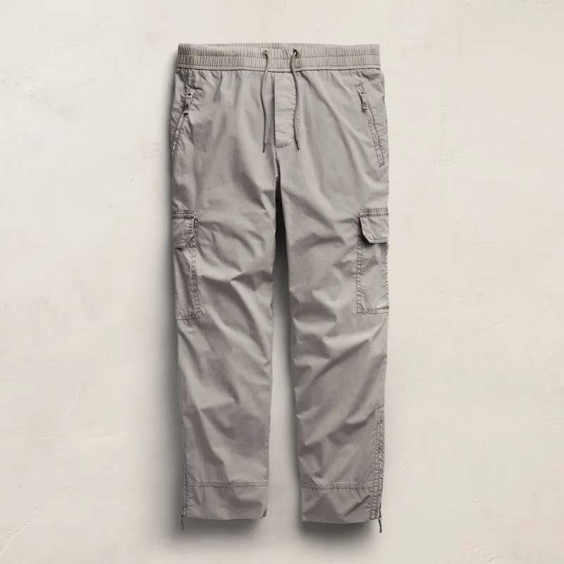Parachute Poplin Cargo - Fog Pigment made by James Perse
