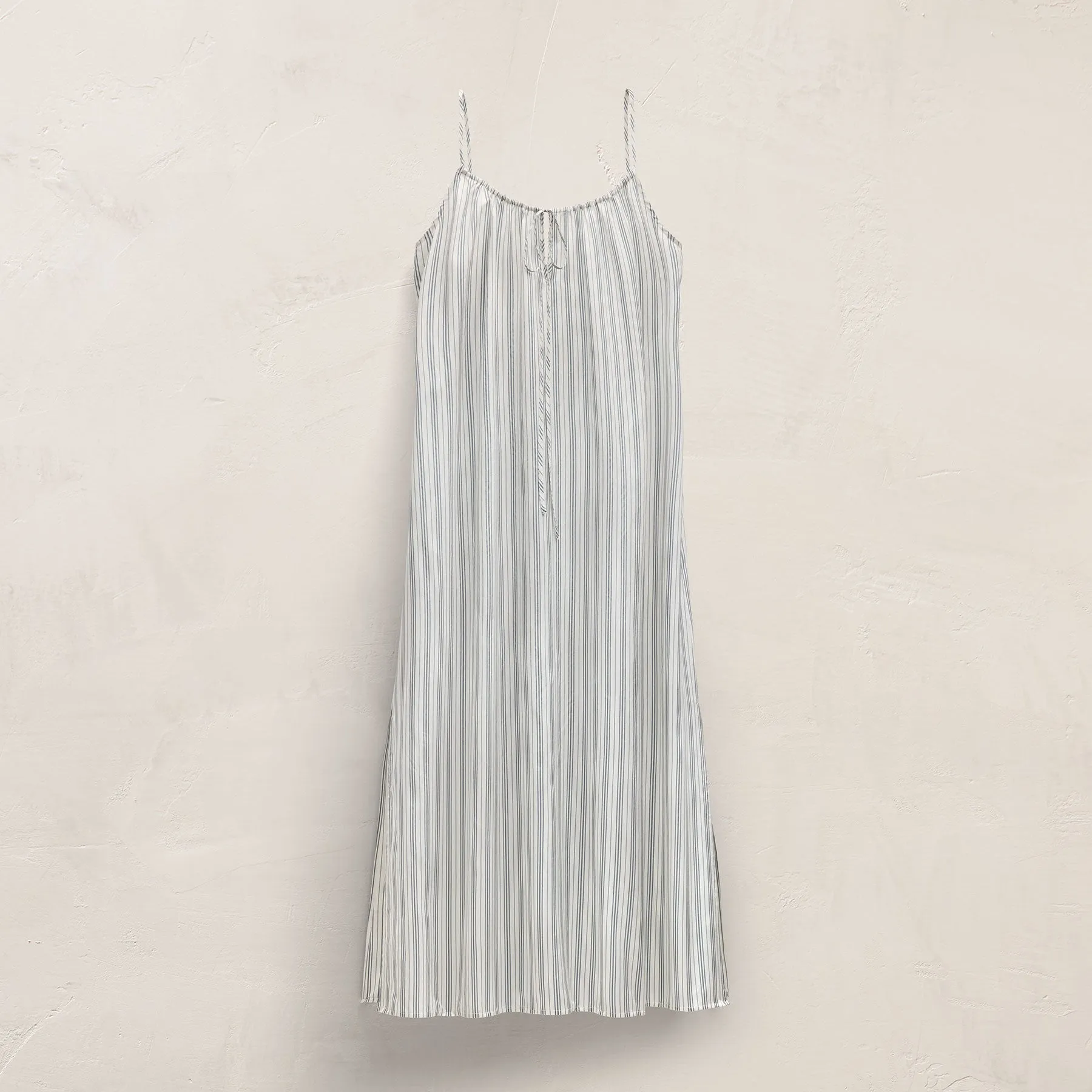 Silk Stripe Strappy Tie Dress - Pacific Stripe sold by James Perse product image thumbnail 2