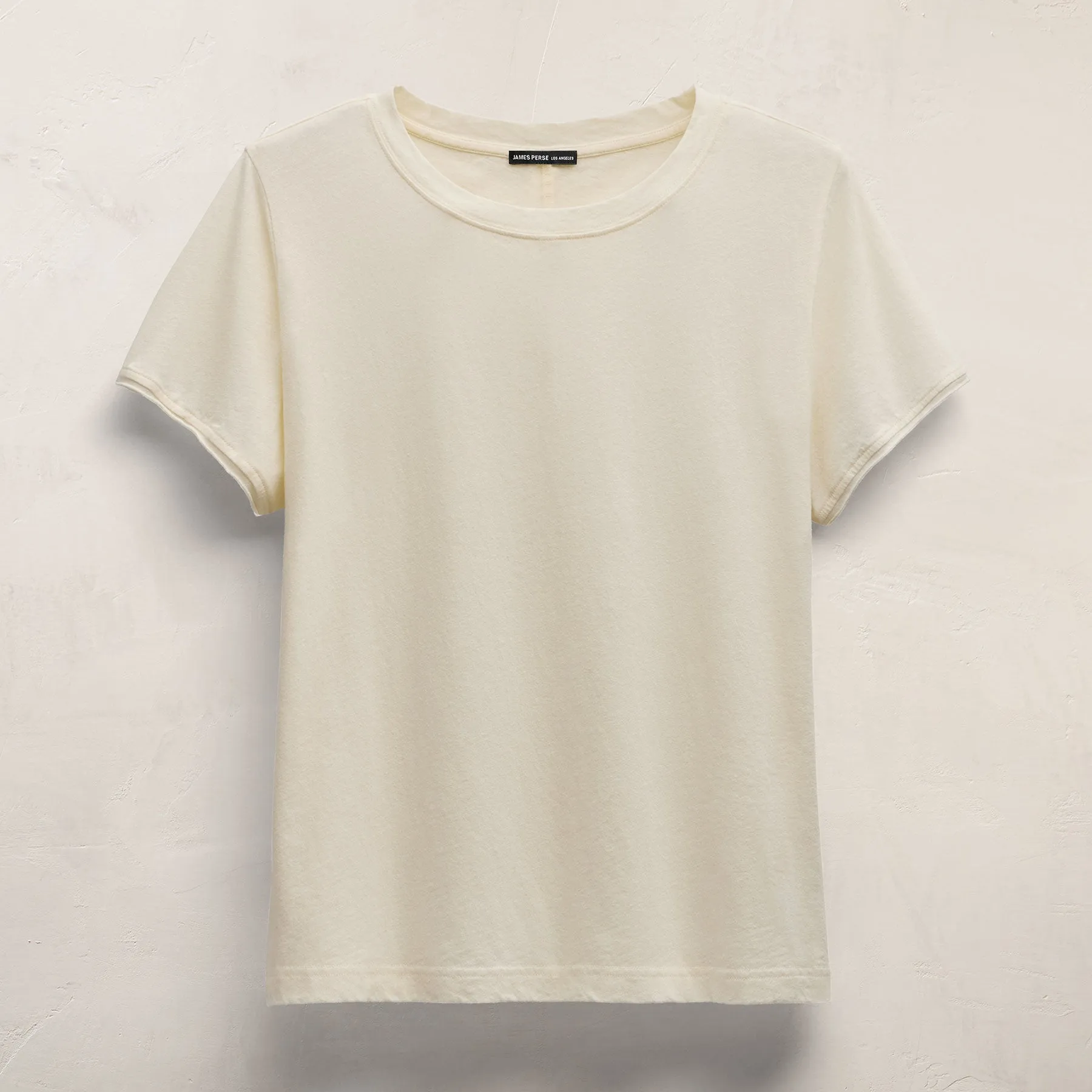 Cotton Linen Lounge Tee - Ecru sold by James Perse product image thumbnail 2