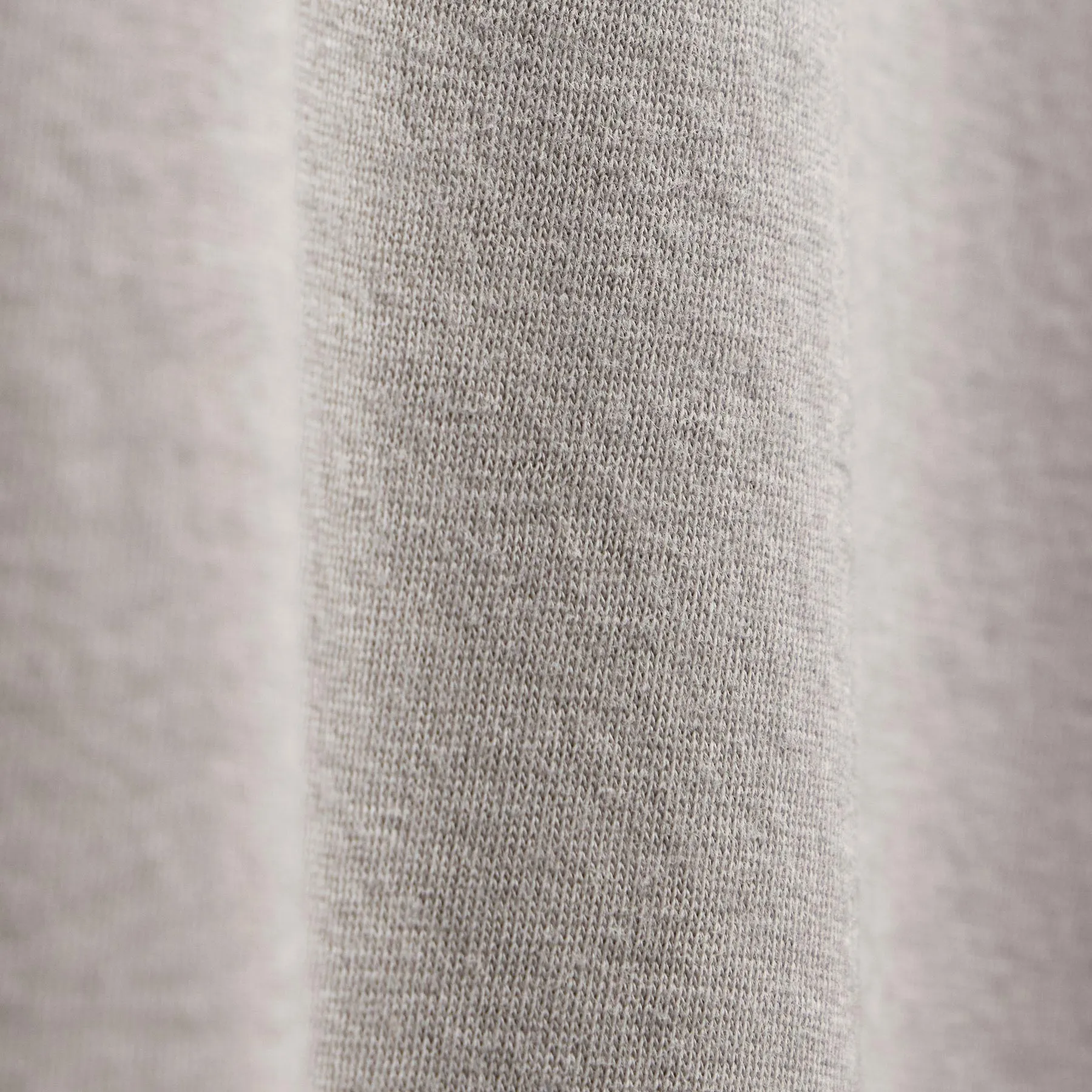 Cotton Cashmere Short Sleeve V Neck - Fog sold by James Perse product image thumbnail 3