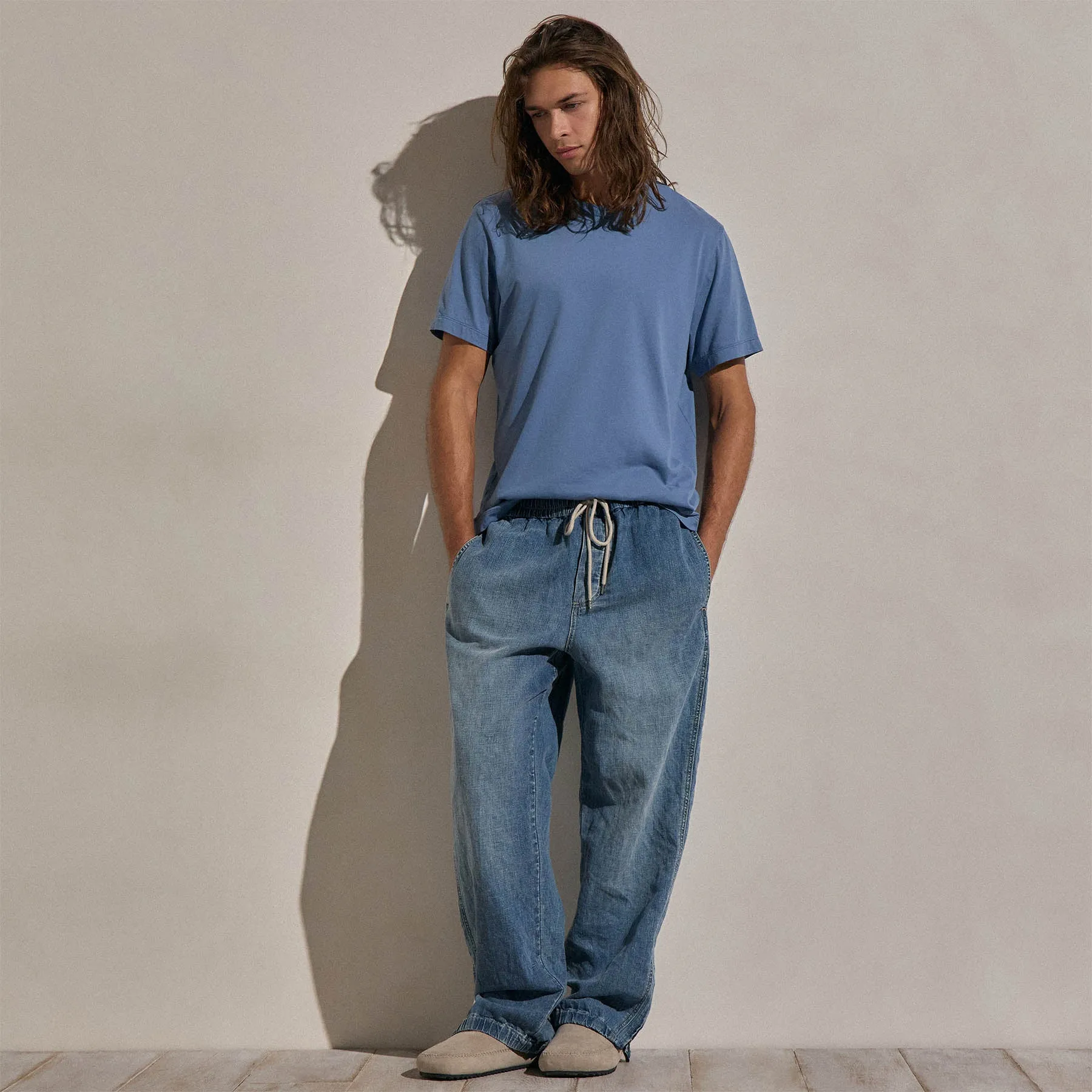 Brushed Lotus Crew - Danube sold by James Perse product image thumbnail 5
