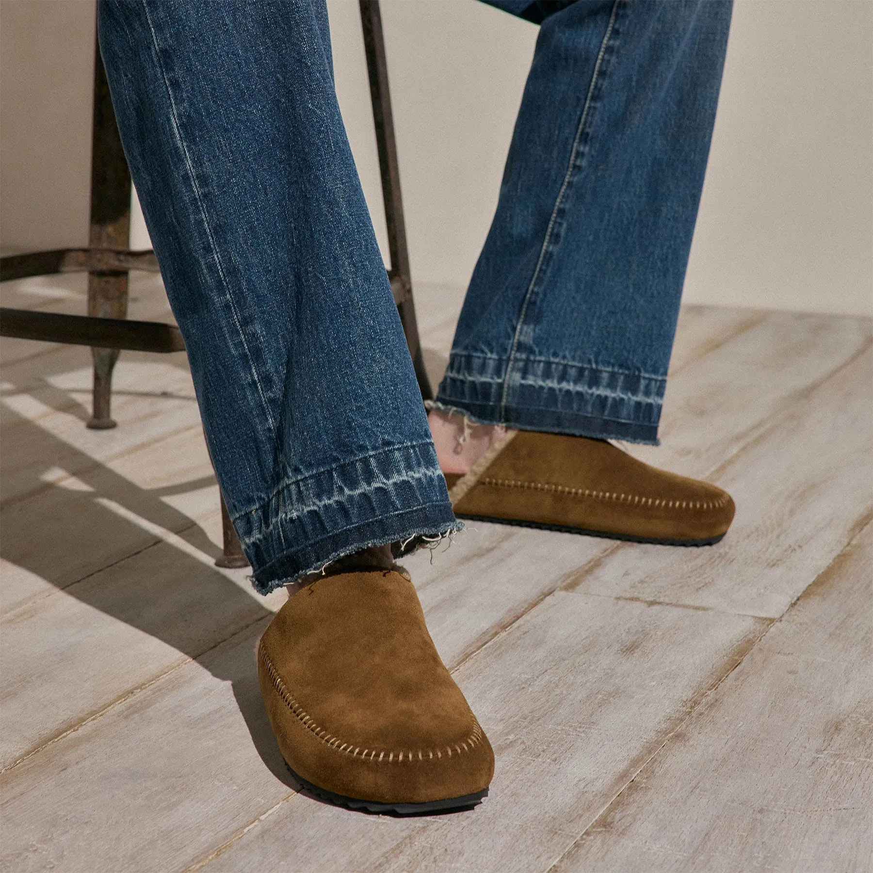 Men's Suede Clog - Tabacco sold by James Perse product image thumbnail 4