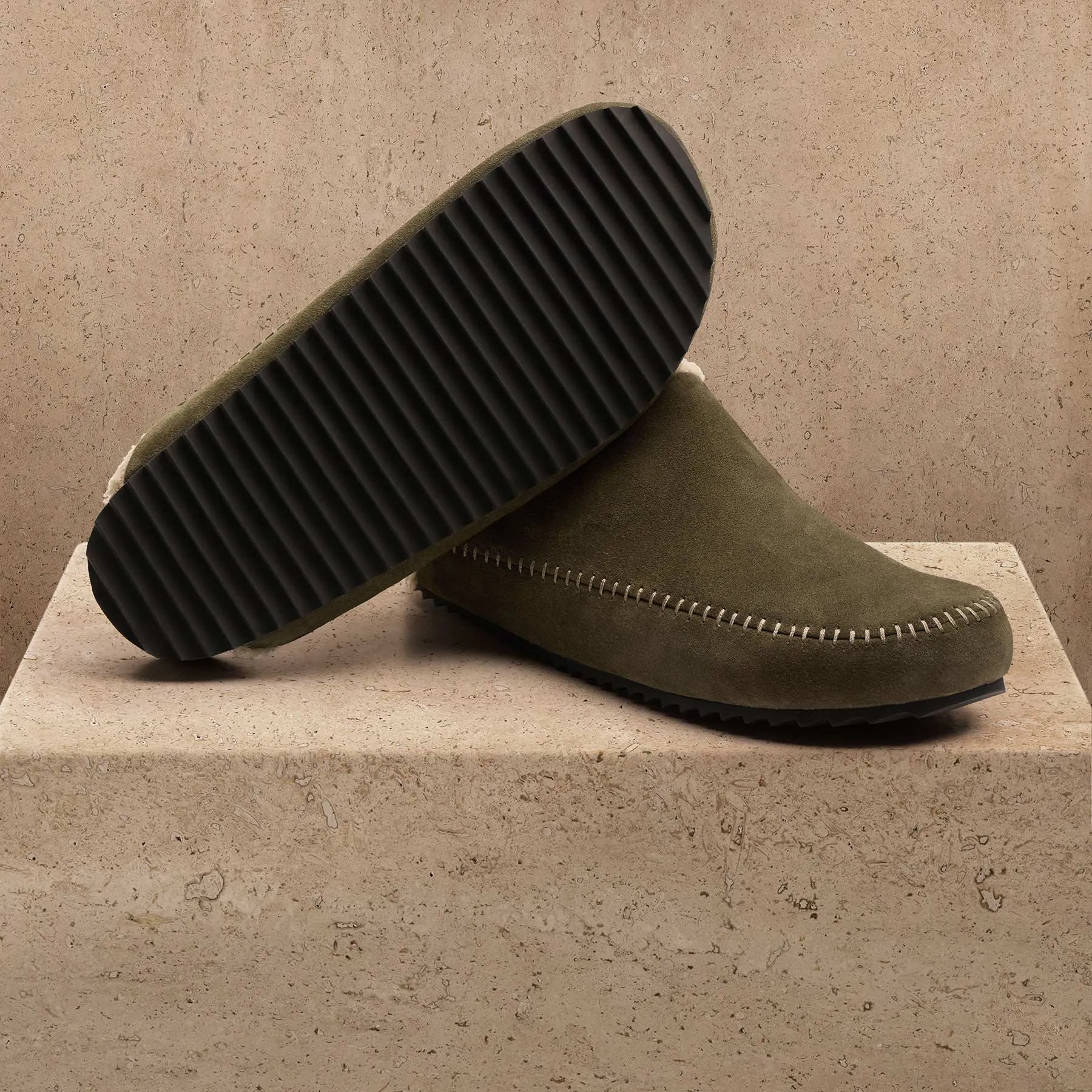 Men's Suede Clog - Musk sold by James Perse product image thumbnail 5