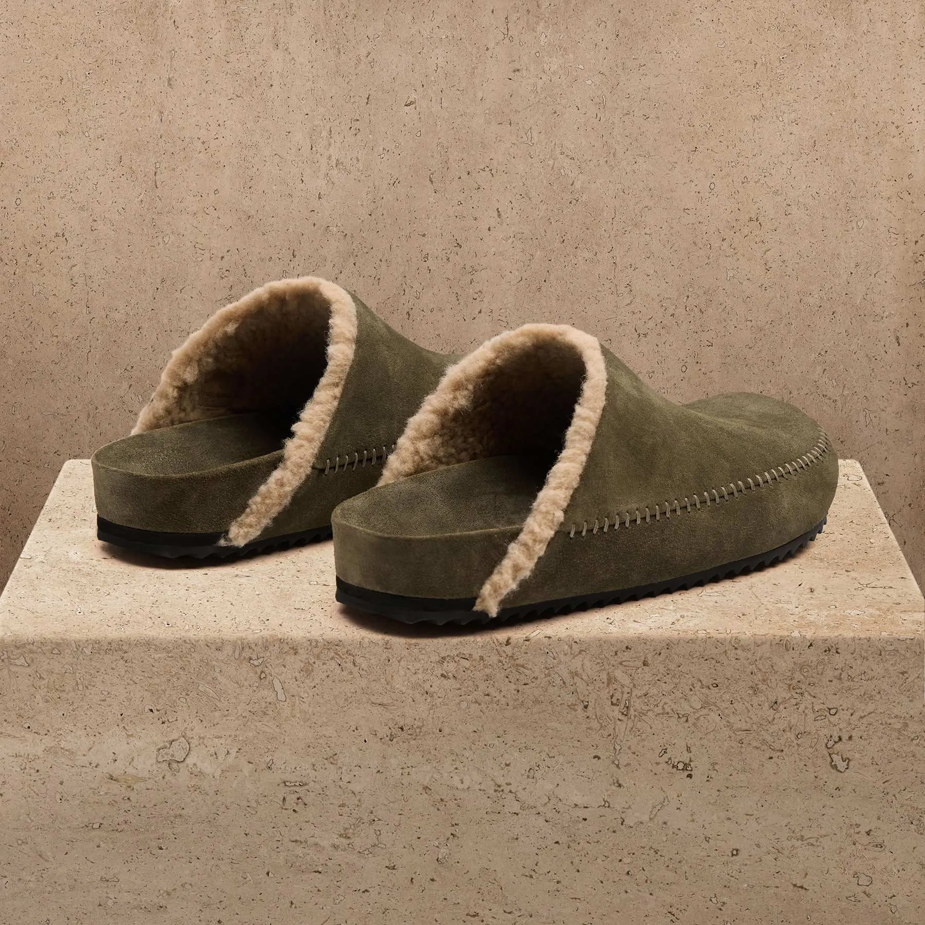 Men's Suede Clog - Musk sold by James Perse product image thumbnail 3