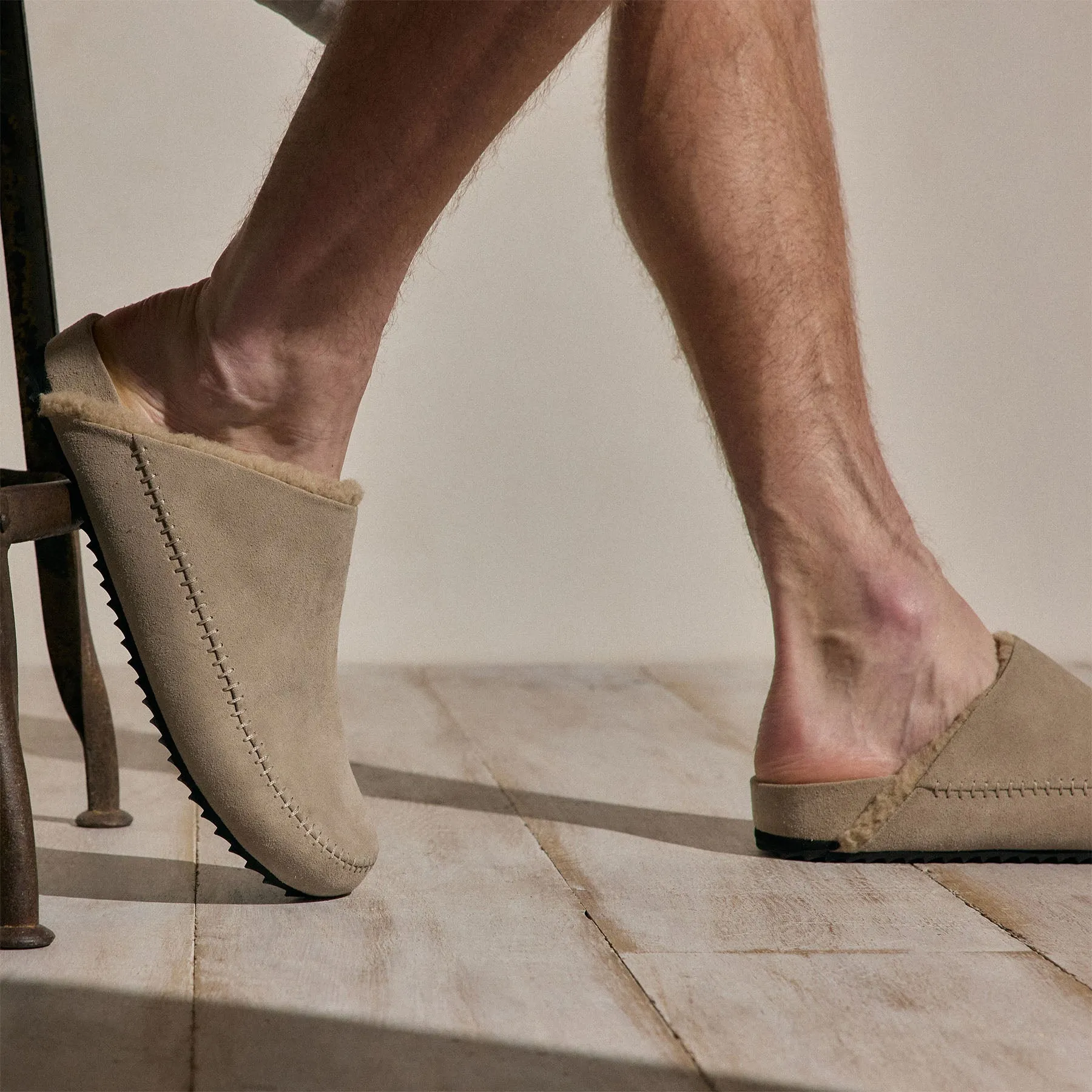 Men's Suede Clog - Earth sold by James Perse product image thumbnail 3