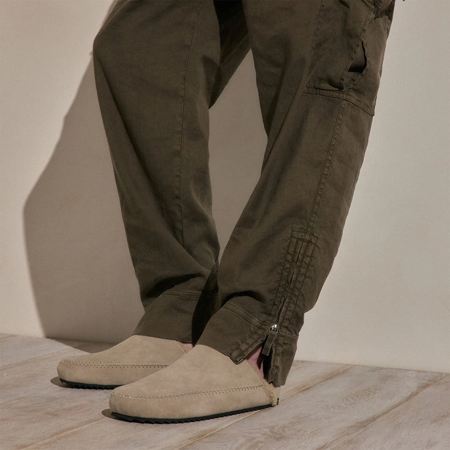 Men's Suede Clog - Earth sold by James Perse product image thumbnail 4