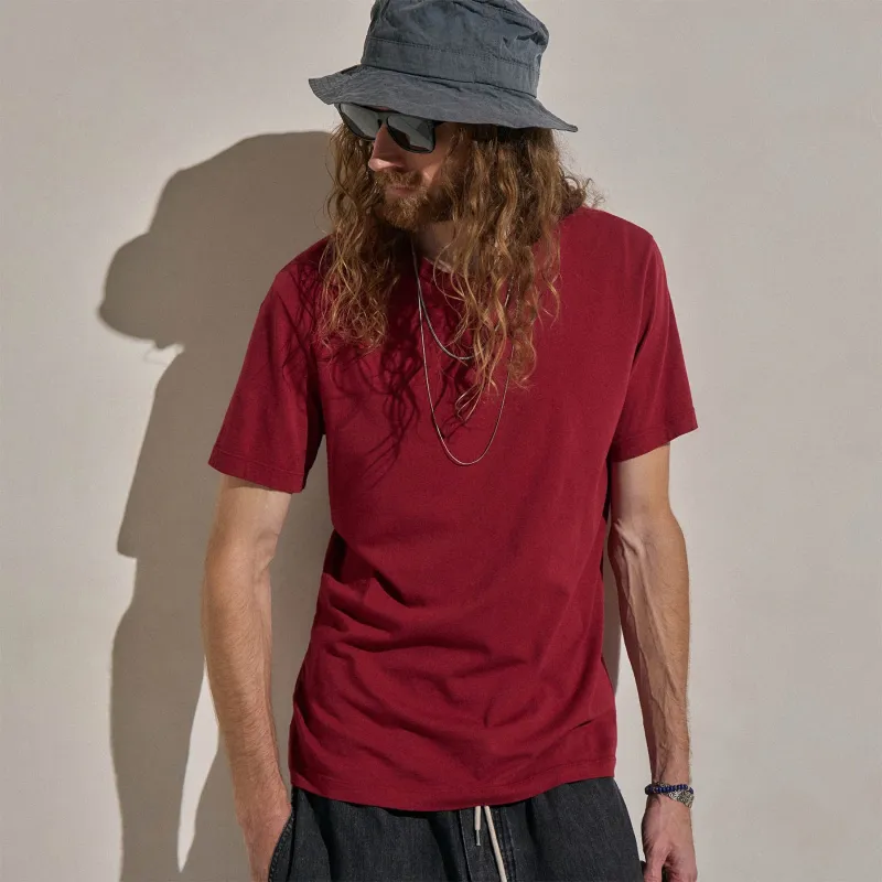 Short Sleeve Crew Neck - Heat made by James Perse