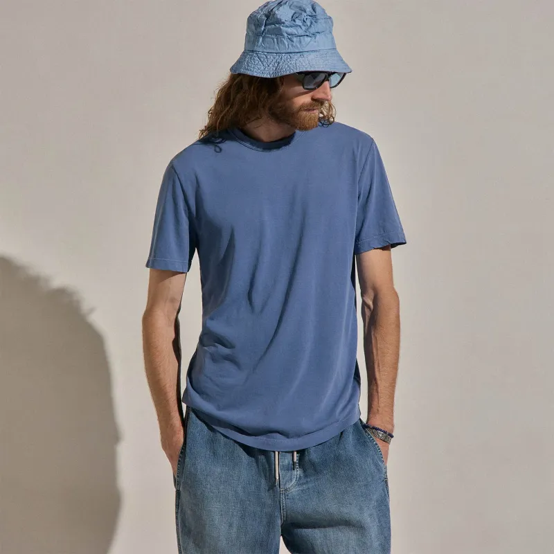 Clear Jersey Crew - Danube Pigment made by James Perse
