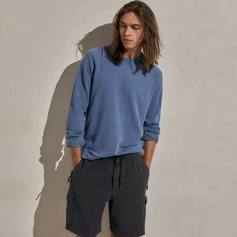 Vintage French Terry Sweatshirt - Danube Pigment made by James Perse