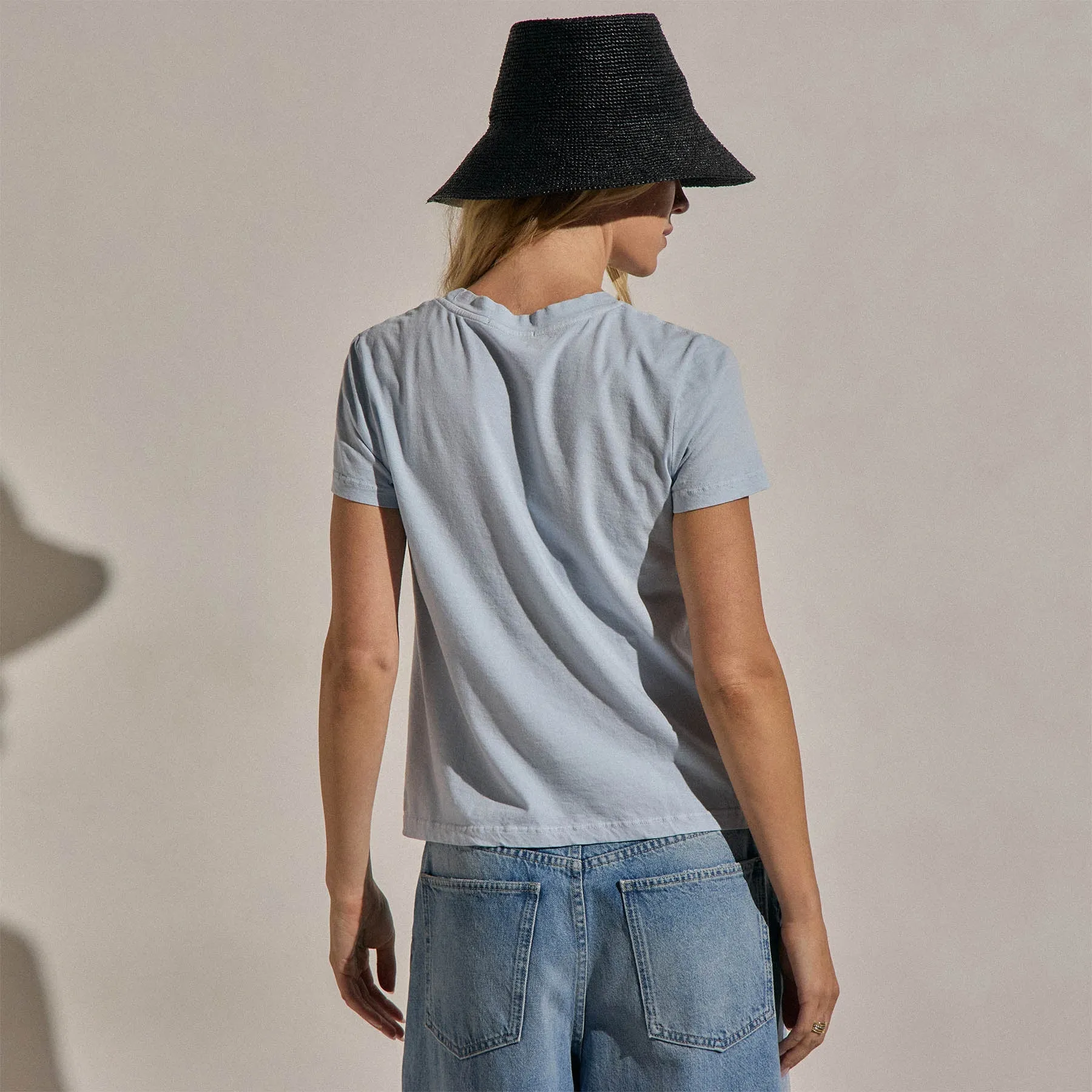 Vintage Little Boy Tee - Pale Azul Pigment sold by James Perse product image thumbnail 4