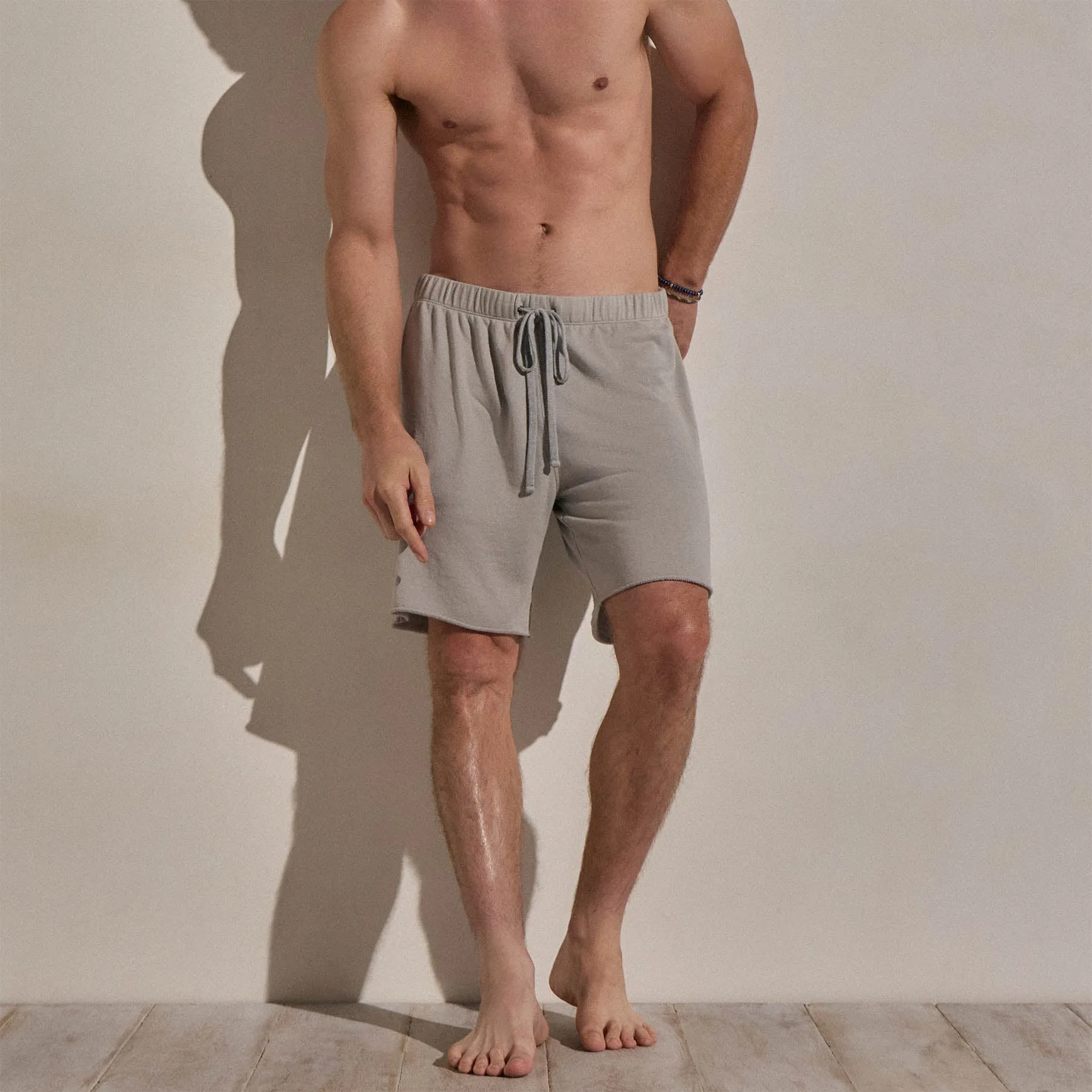 Cotton Cashmere Sweat Short - Fog sold by James Perse product image thumbnail 3