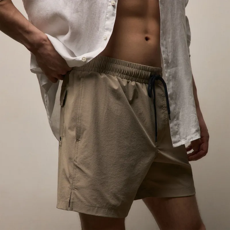 Ripstop Boardshort - Grout made by James Perse