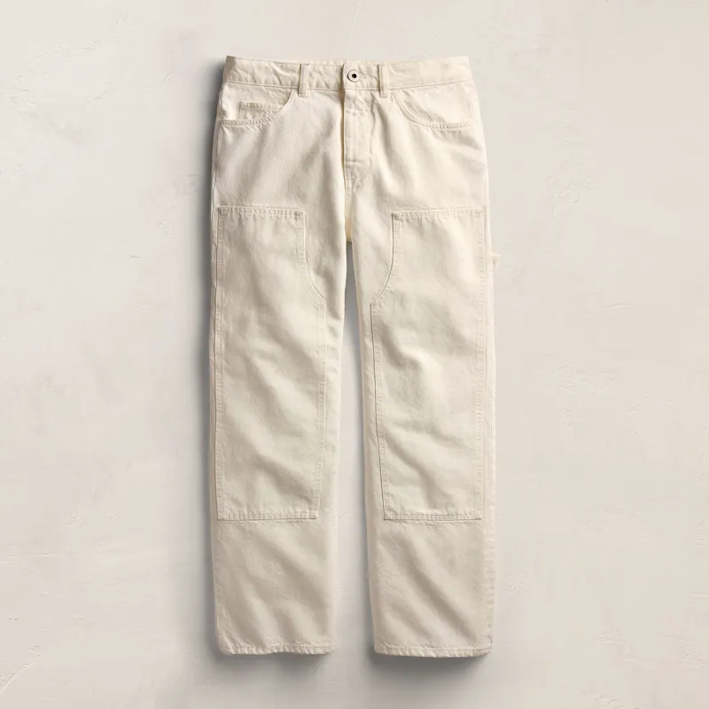 Denim Carpenter Pant - Ecru made by James Perse