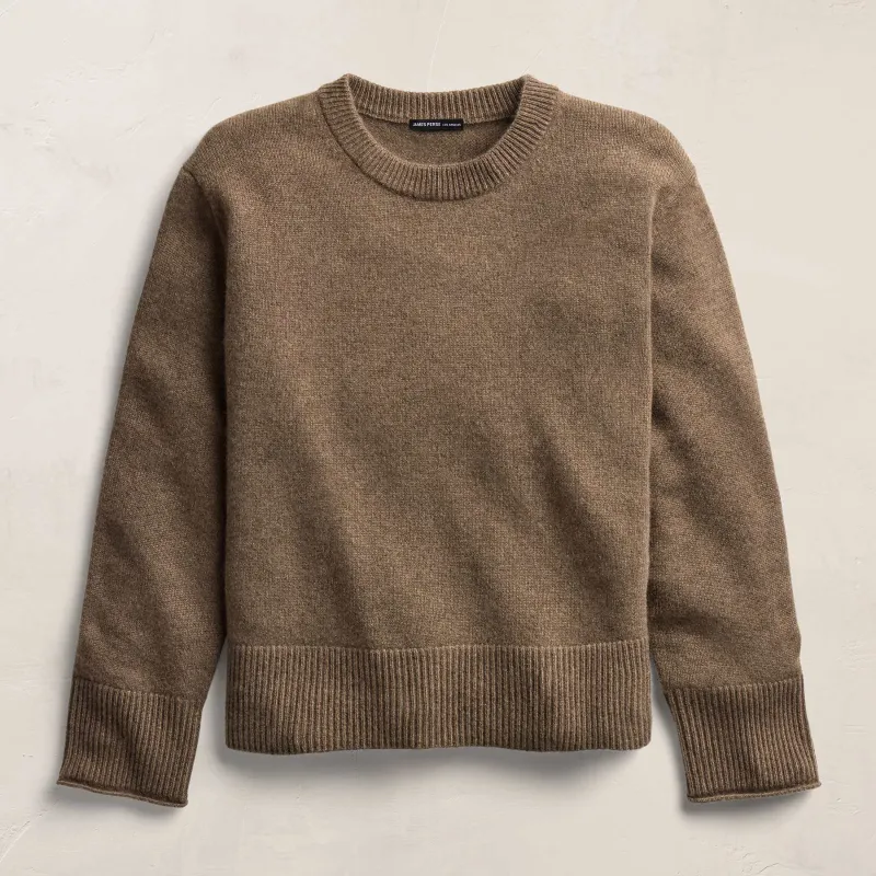 Cashmere Crew Neck Sweater - Fox made by James Perse