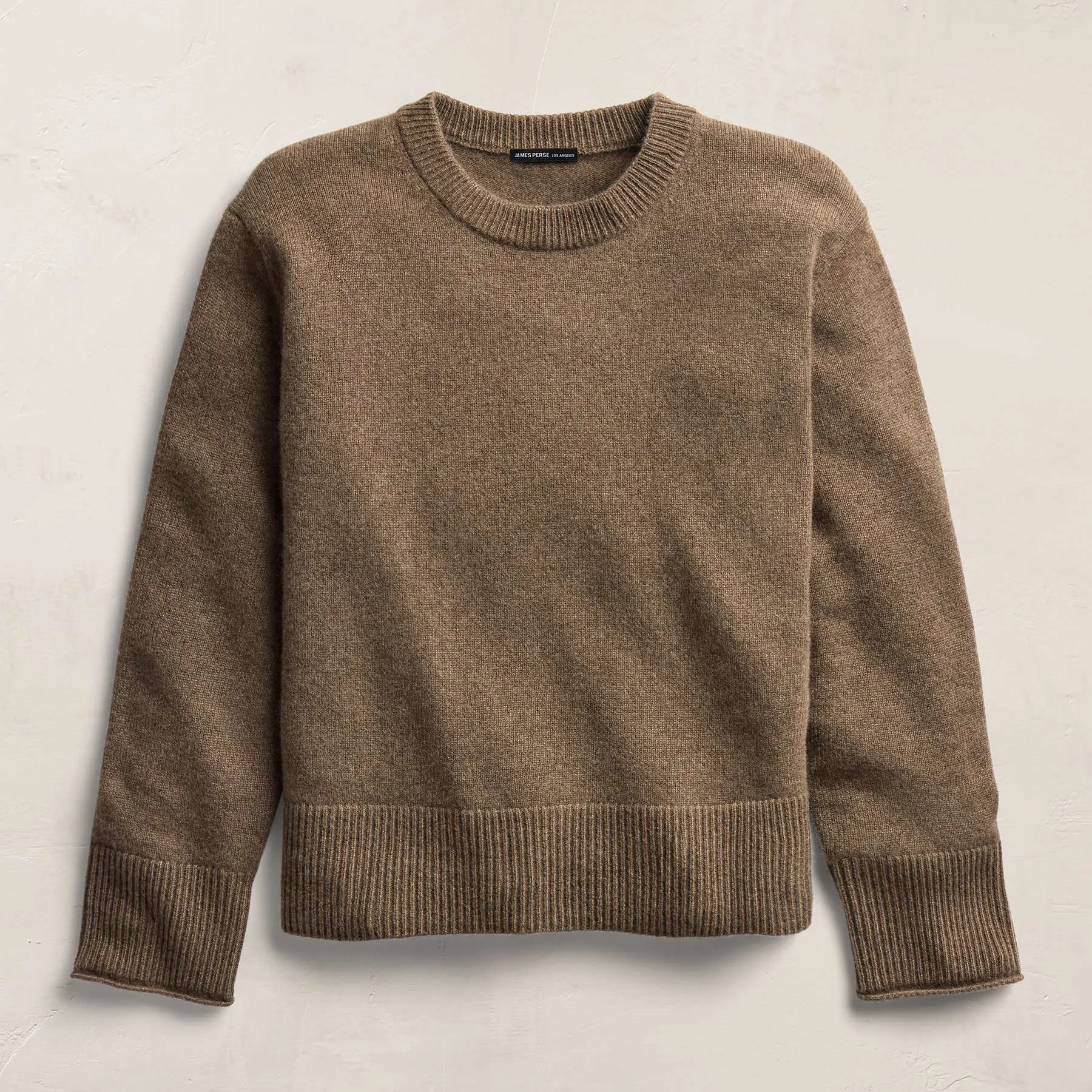 Cashmere Crew Neck Sweater - Fox sold by James Perse