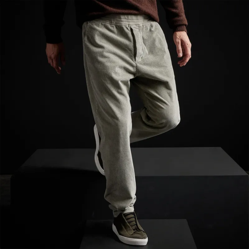 Relaxed Fit Corduroy Chino - Concrete Pigment sold by James Perse