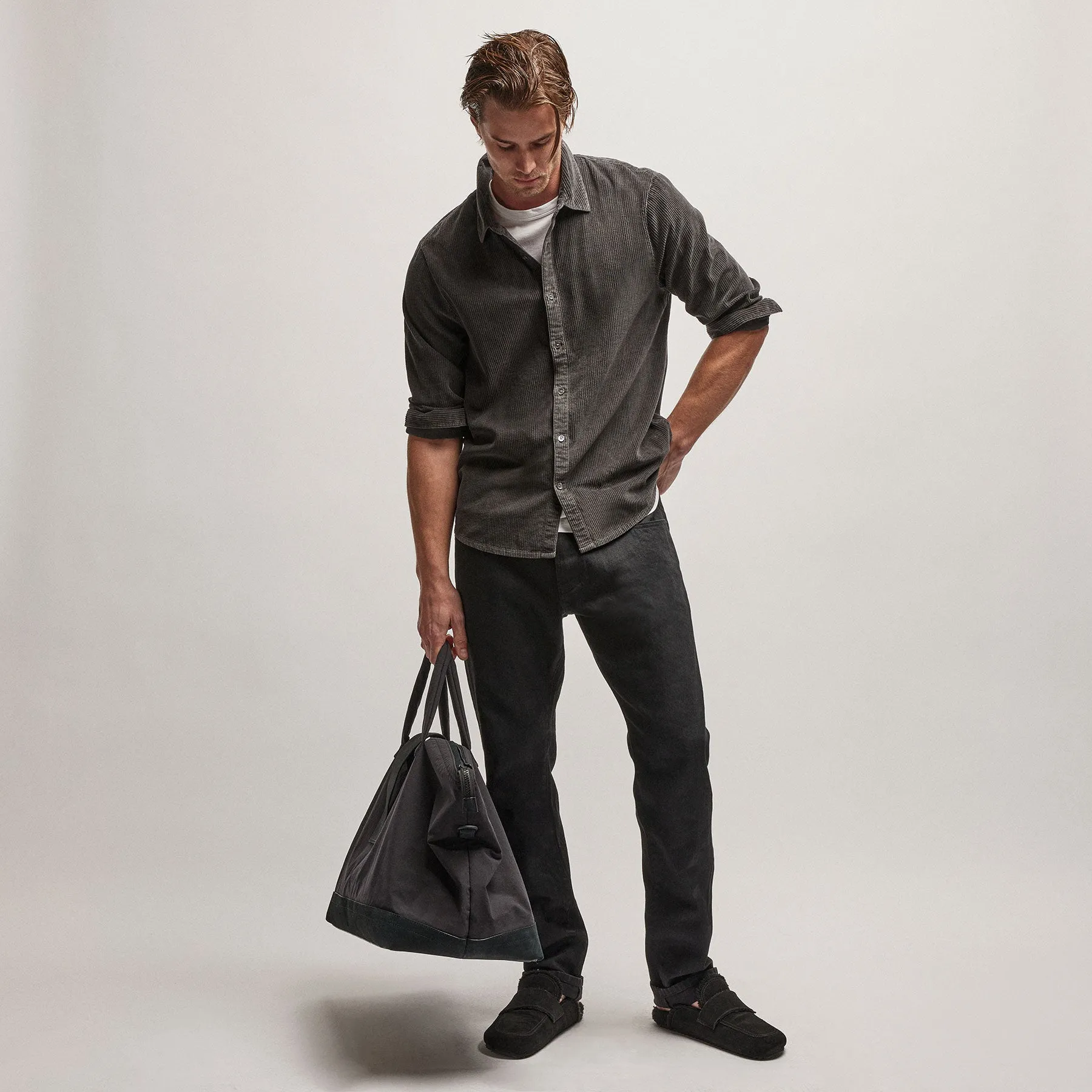 Corduroy Shirt - Magma Pigment sold by James Perse product image thumbnail 2