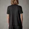 Linen Jersey Shirt - Black sold by James Perse