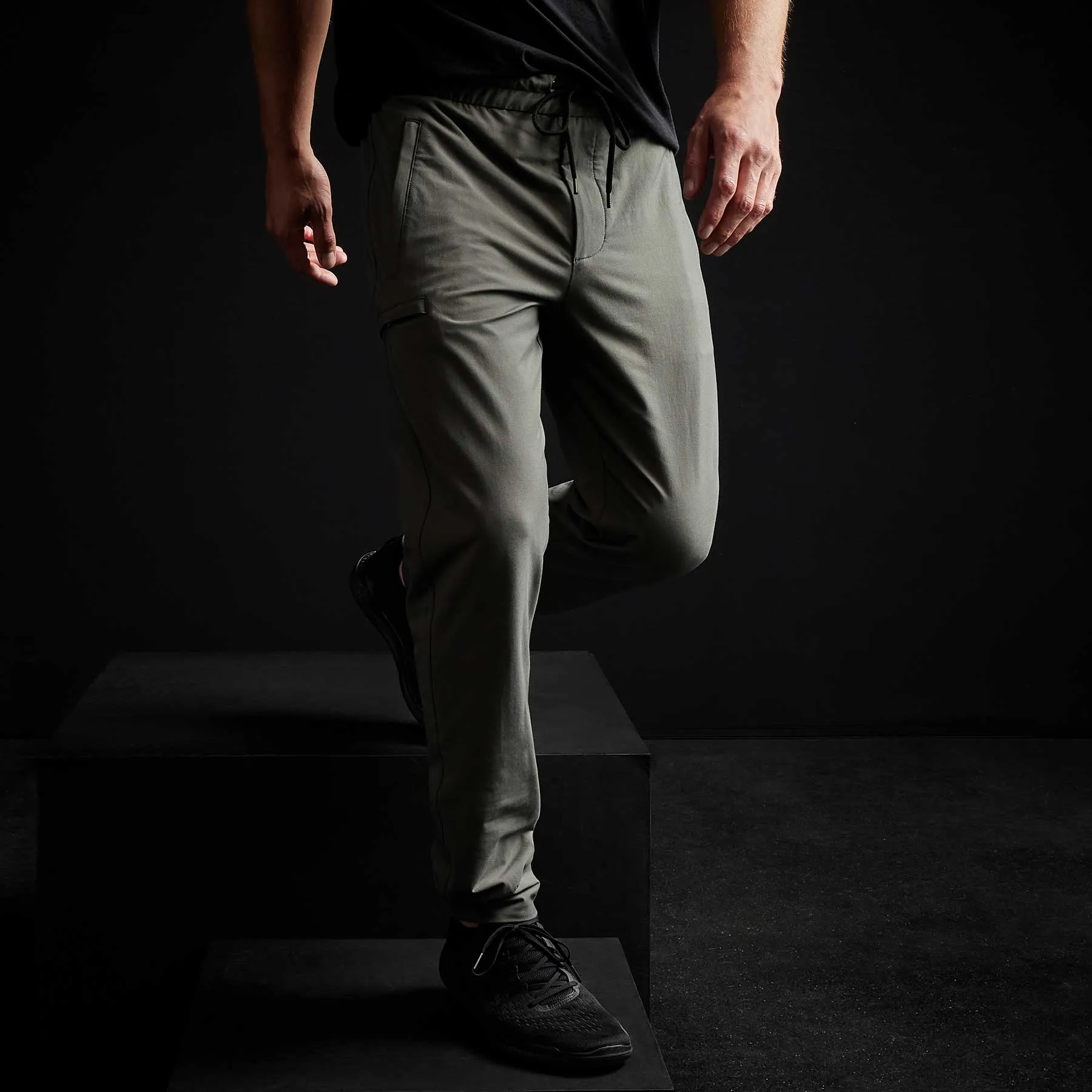 Performance Cotton Pant - Tent sold by James Perse product image thumbnail 3