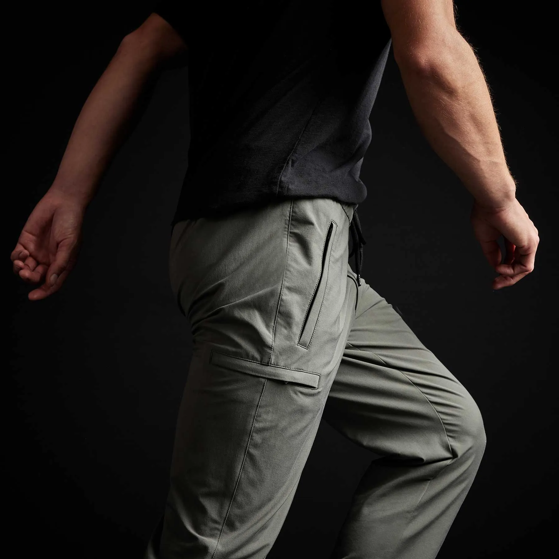 Performance Cotton Pant - Tent sold by James Perse product image thumbnail 2