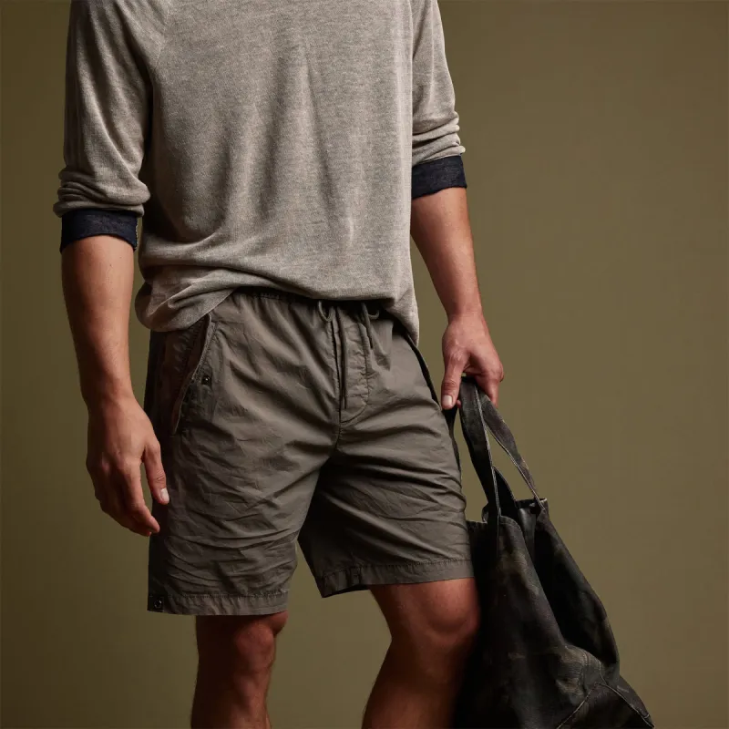 Parachute Flight Short - River Rock Pigment sold by James Perse