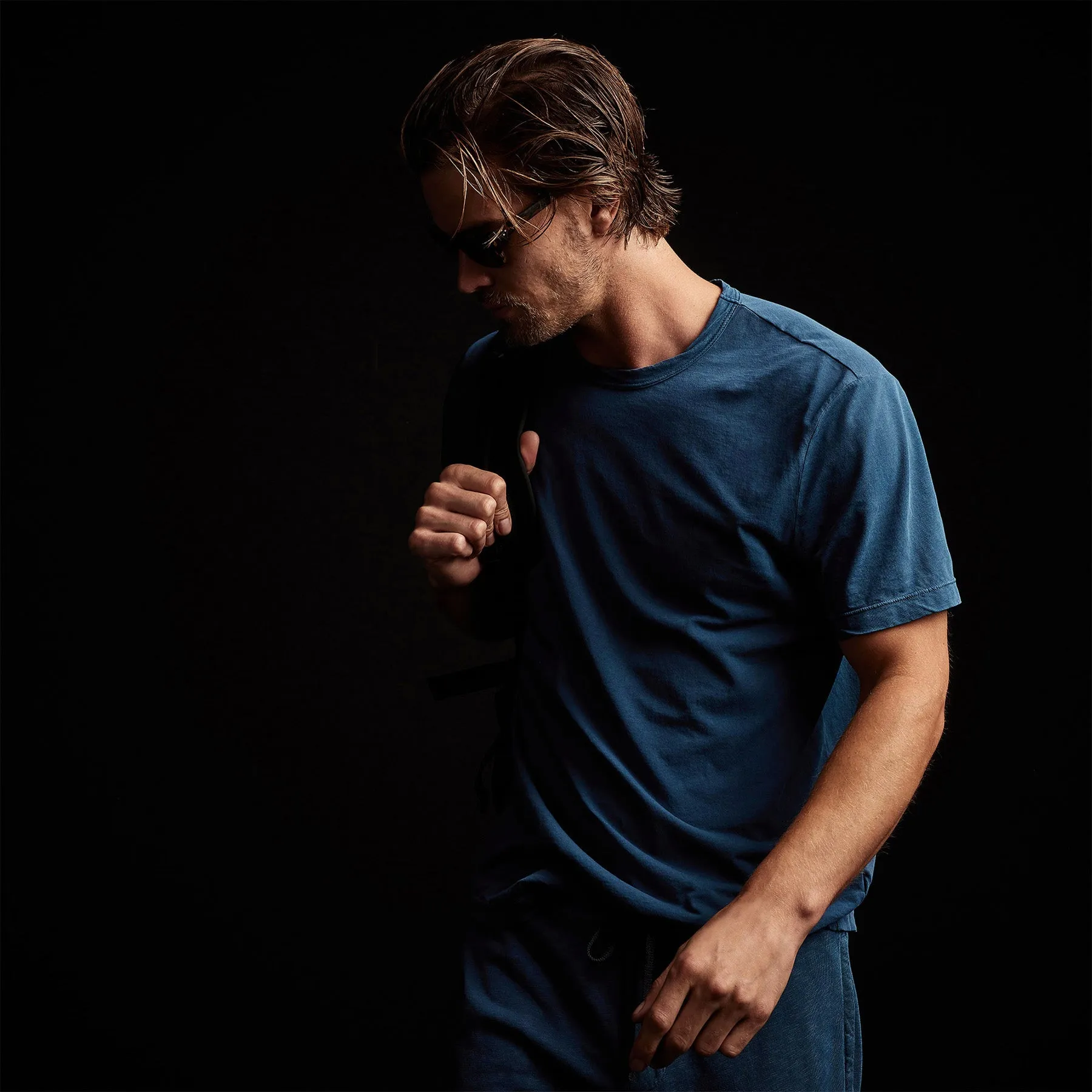 Clear Jersey Crew - Lake Pigment sold by James Perse product image thumbnail 2