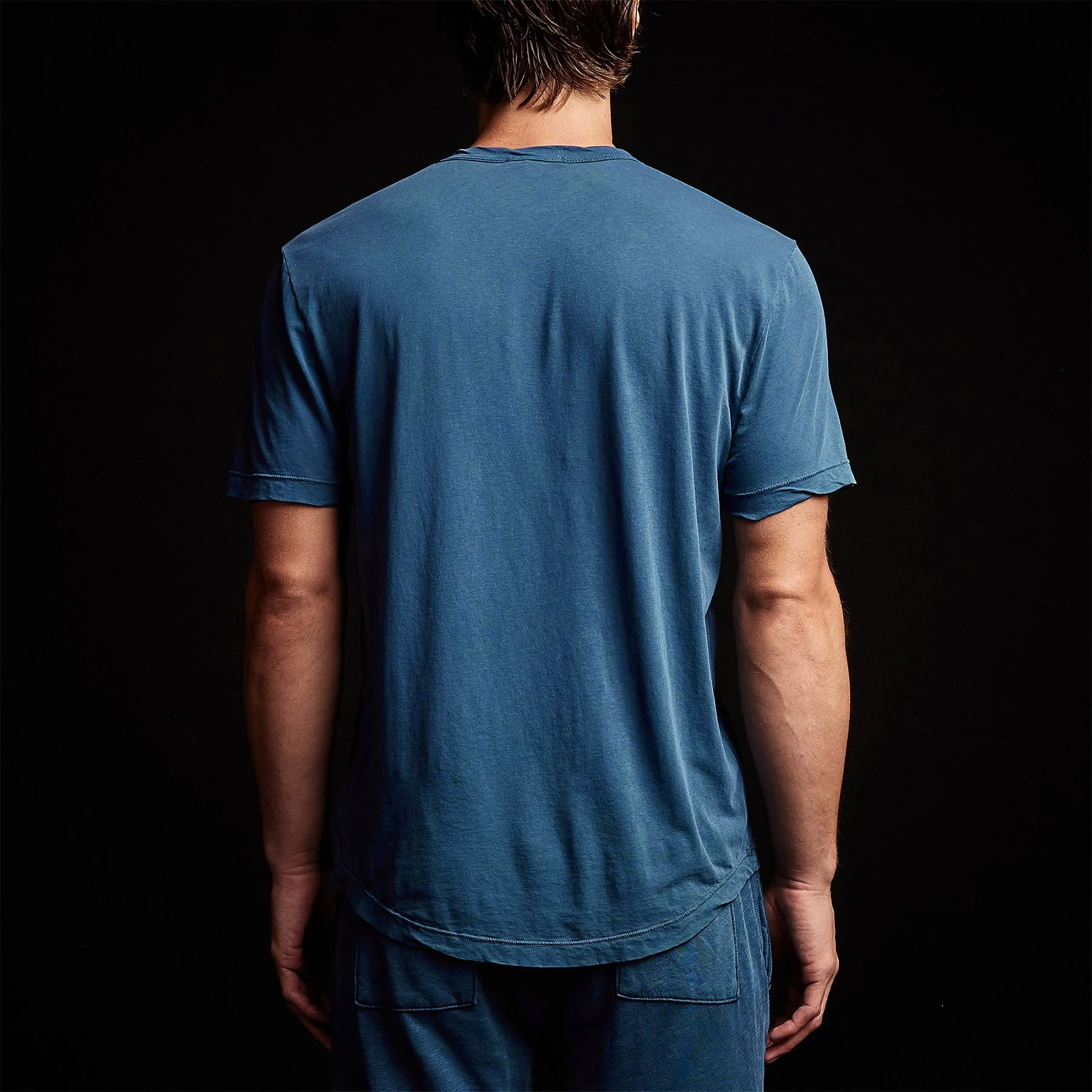 Clear Jersey Crew - Lake Pigment sold by James Perse product image thumbnail 4