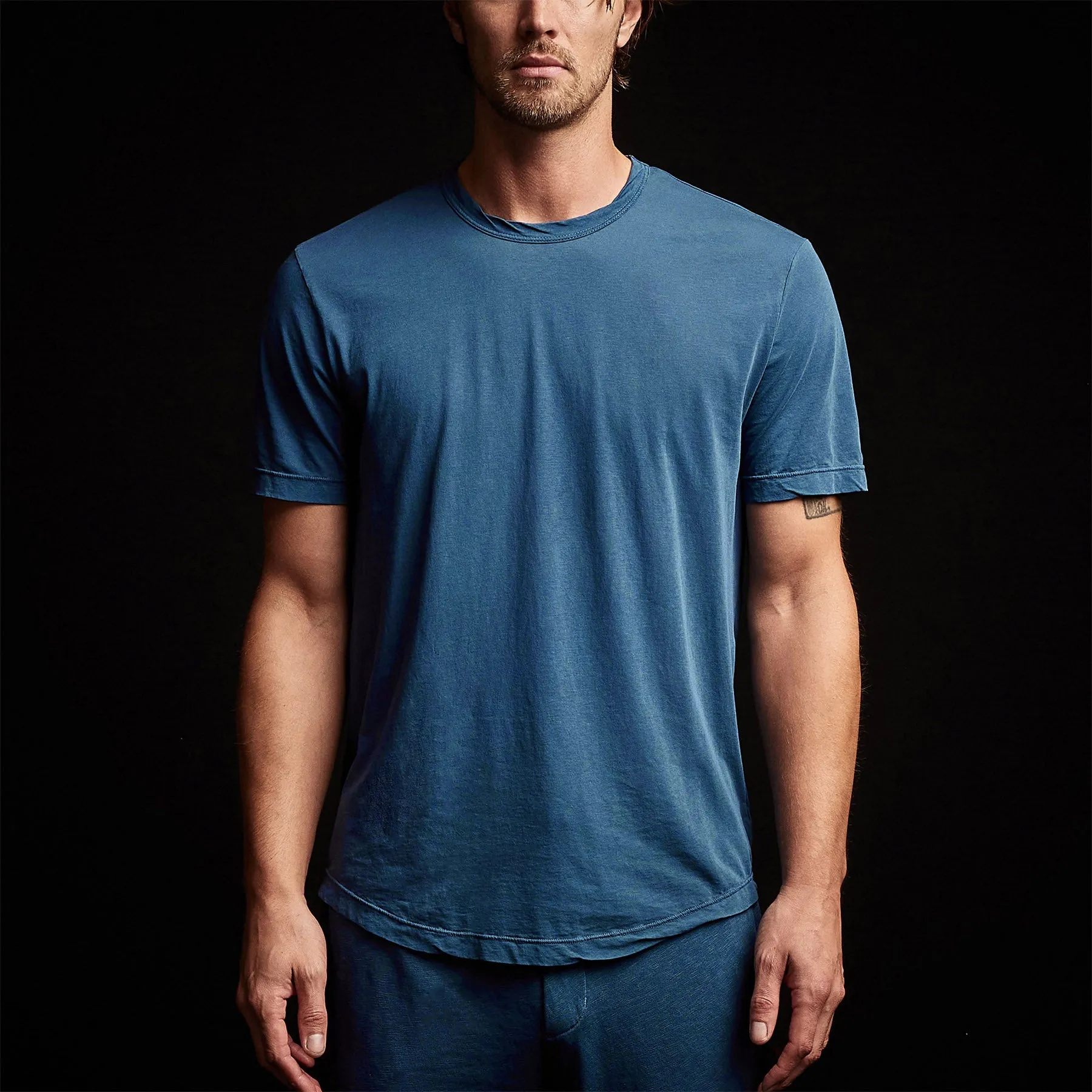 Clear Jersey Crew - Lake Pigment sold by James Perse product image thumbnail 3