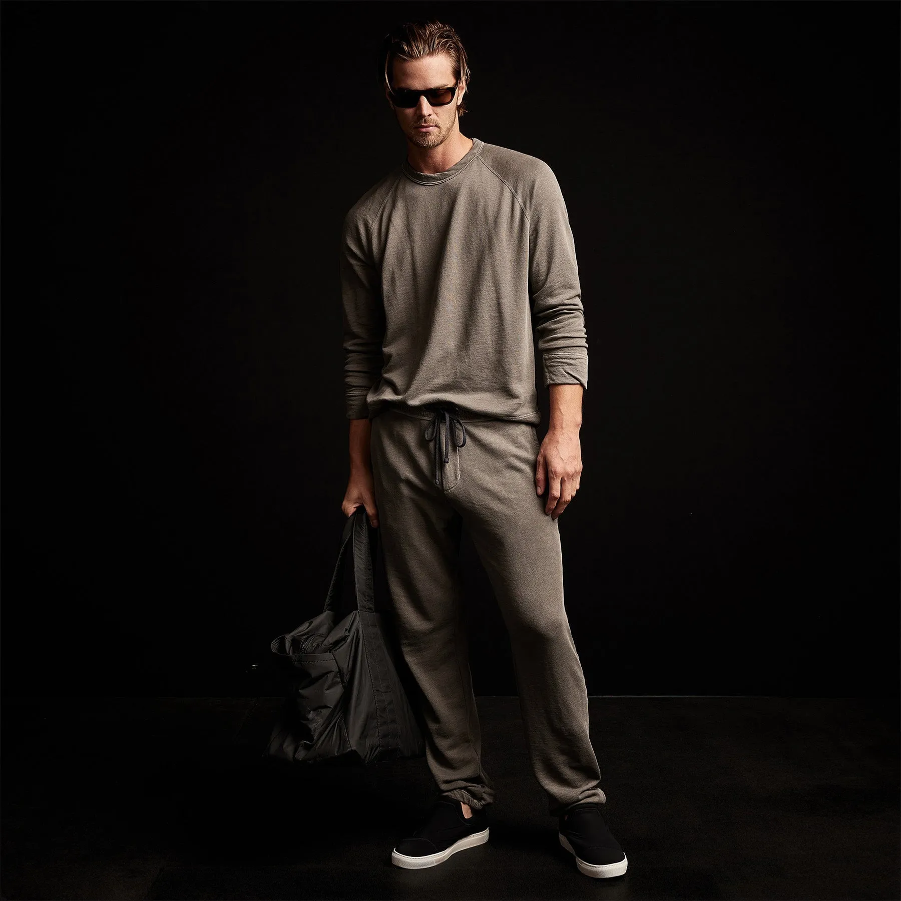 Vintage French Terry Sweatpant - Burro Pigment sold by James Perse