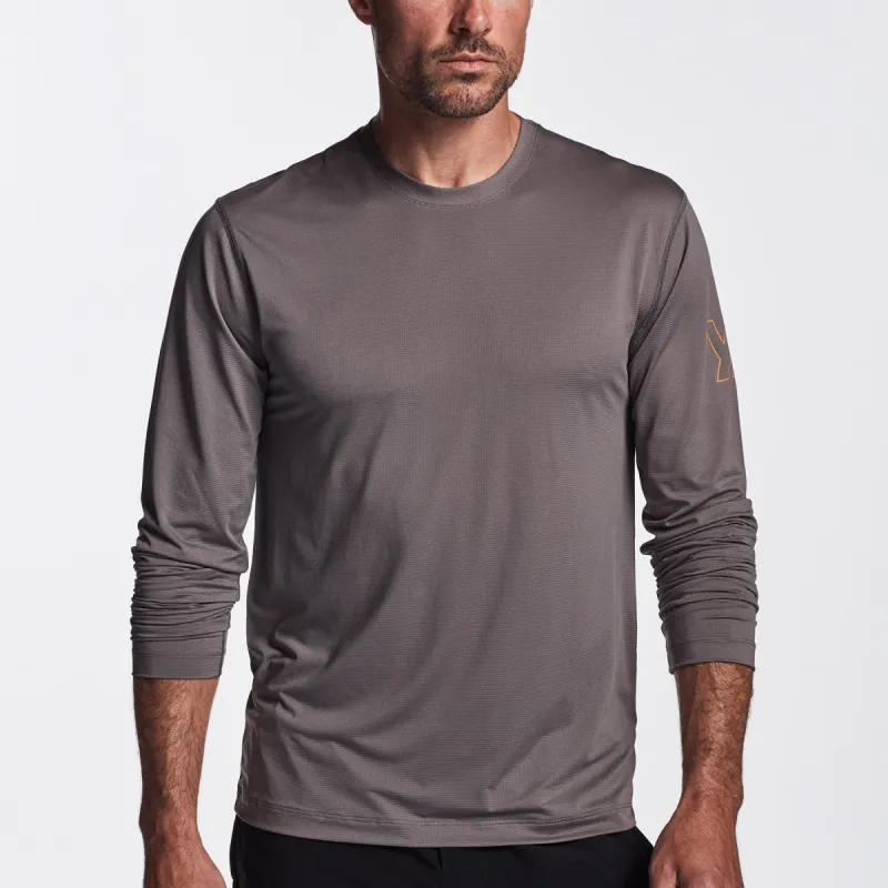 Perforated Performance Crew - Dusk sold by James Perse