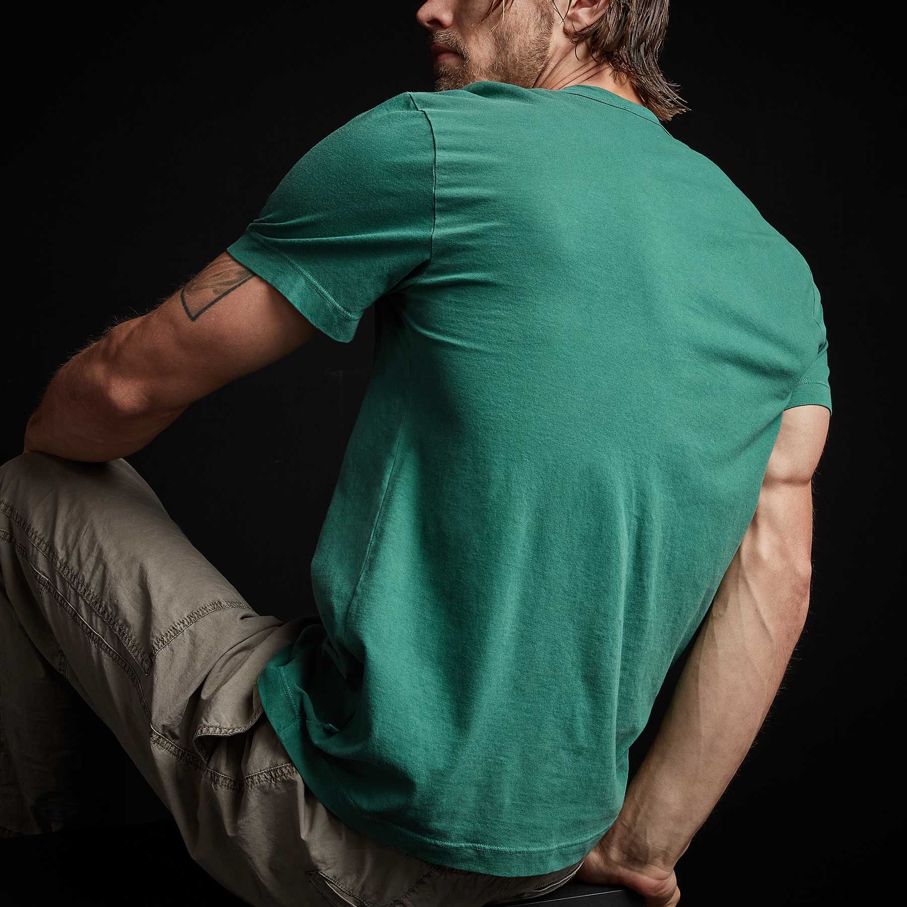 Lightweight Jersey Pocket Tee - Fuji Pigment sold by James Perse product image thumbnail 4