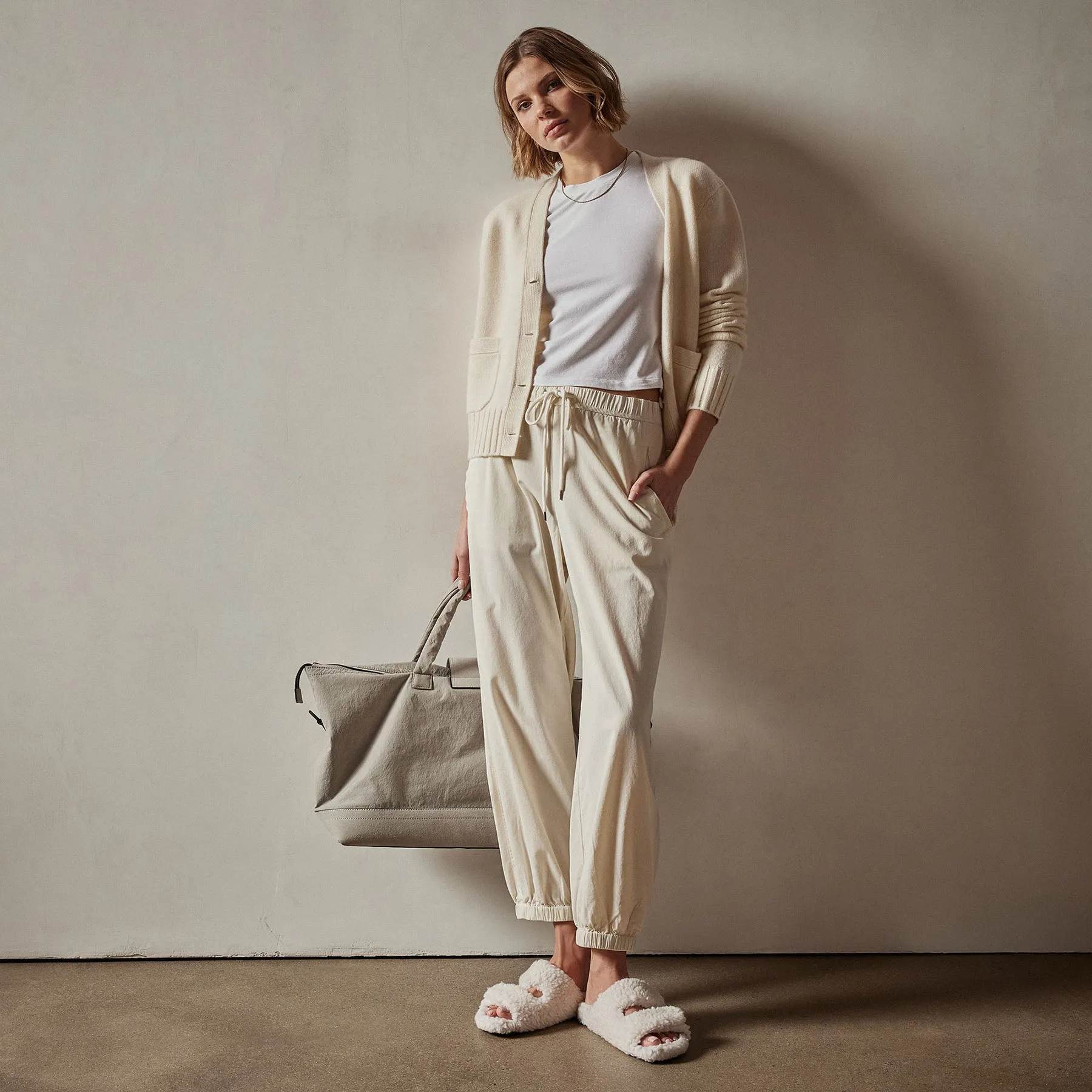 Cotton Utility Pant - Canvas Pigment sold by James Perse