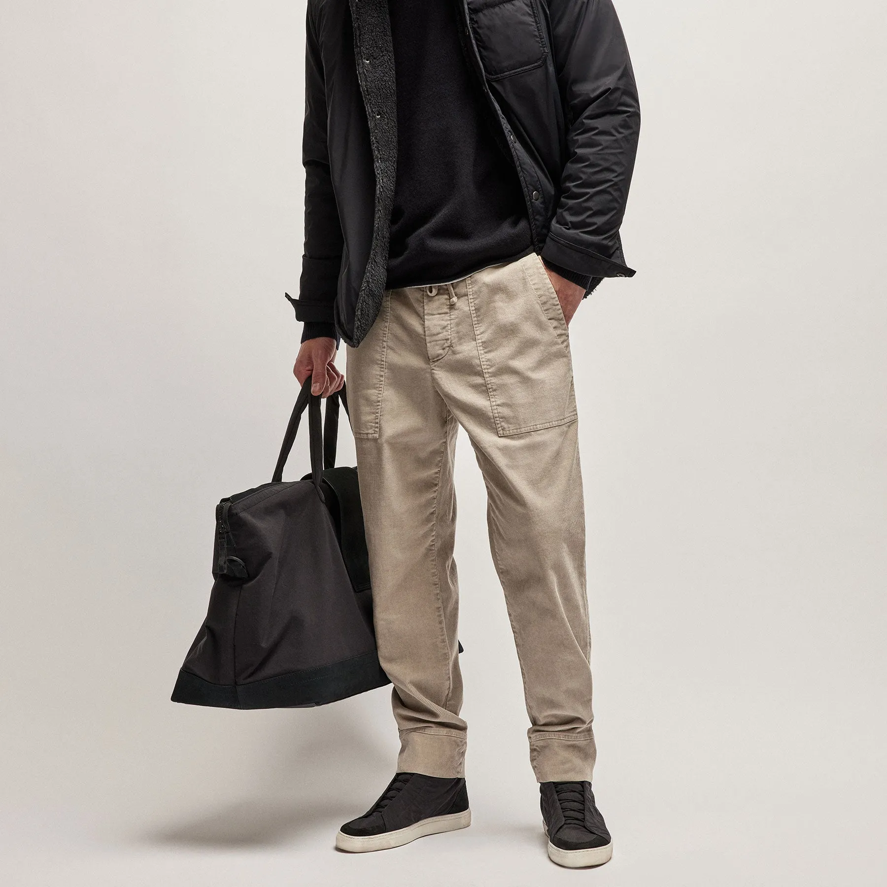 Corduroy Utility Pant - Toast Pigment sold by James Perse product image thumbnail 2