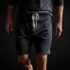 Vintage French Terry Contrast Waist Short - Titan Pigment sold by James Perse