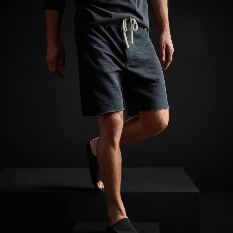 Vintage French Terry Contrast Waist Short - Titan Pigment sold by James Perse