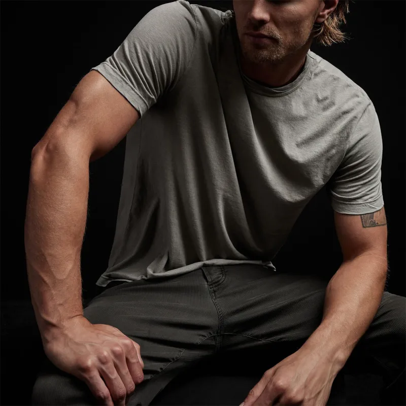 Clear Jersey Crew - Concrete Pigment sold by James Perse