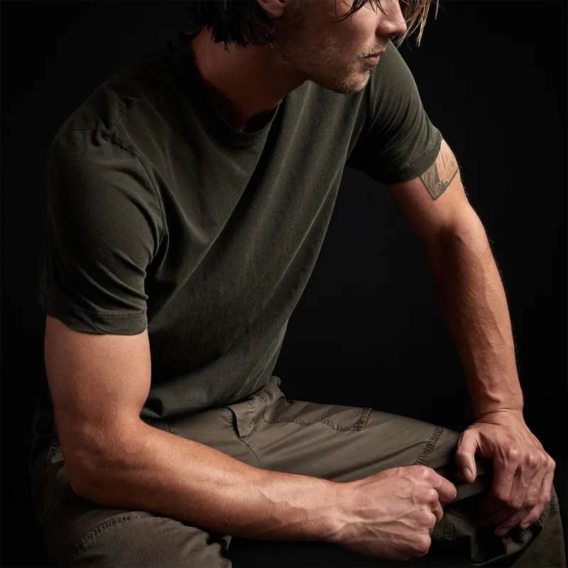 Clear Jersey Crew - Tent Pigment sold by James Perse