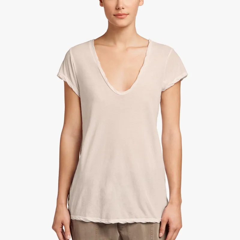 High Gauge Deep V Tee - Drop sold by James Perse