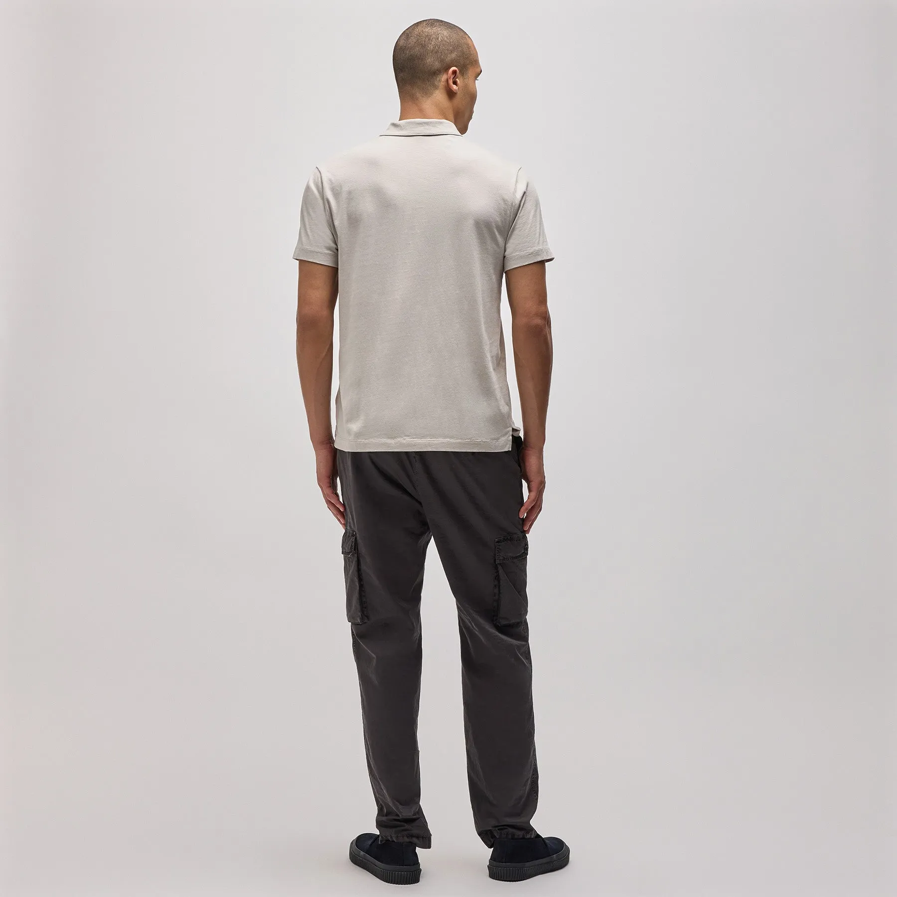 Brushed Lotus Polo - Salt sold by James Perse product image thumbnail 4