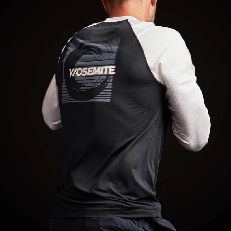 Y/OSEMITE Colorblock Performance Raglan - Deep/White sold by James Perse