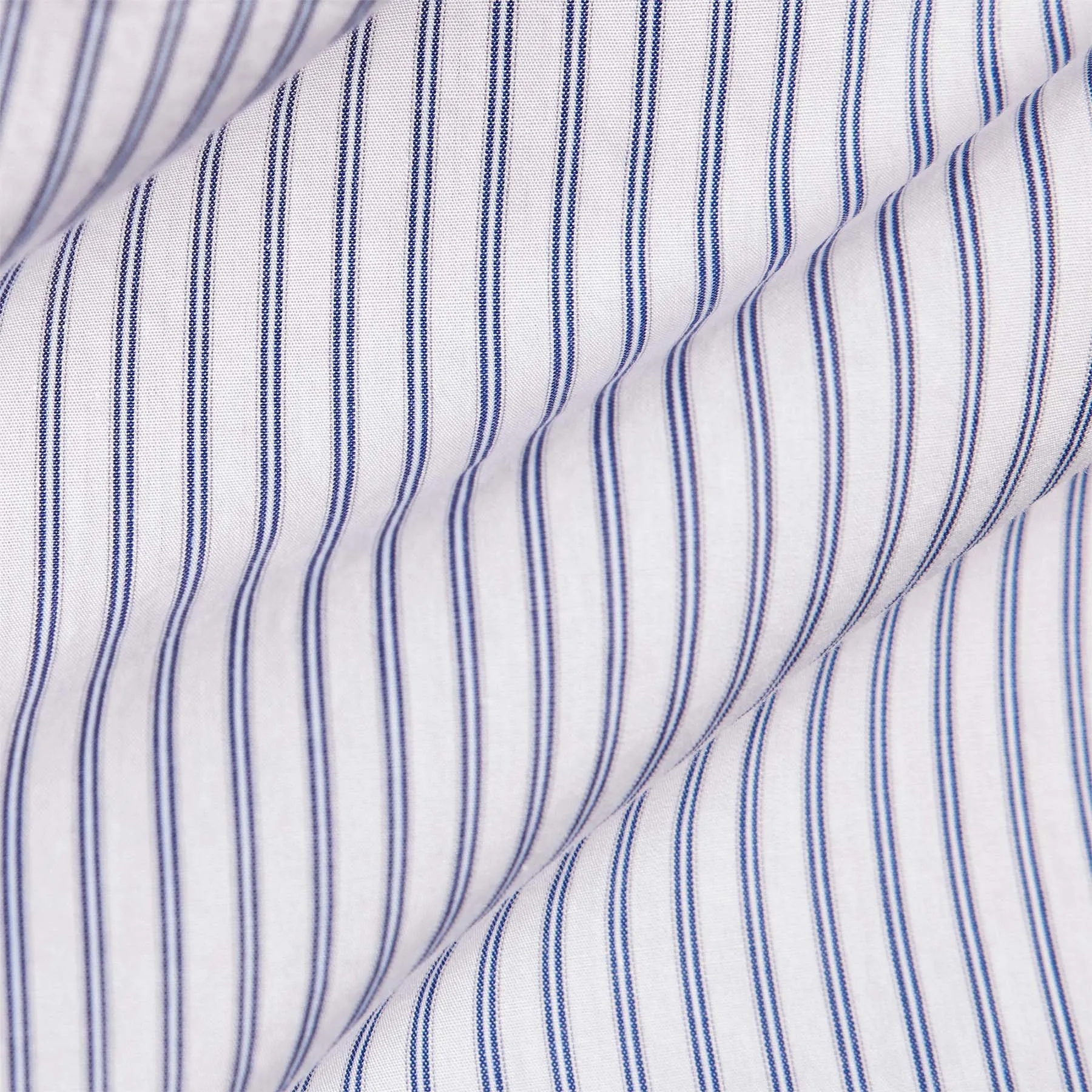 Poplin Striped Shirt - Navy Stripe sold by James Perse product image thumbnail 5