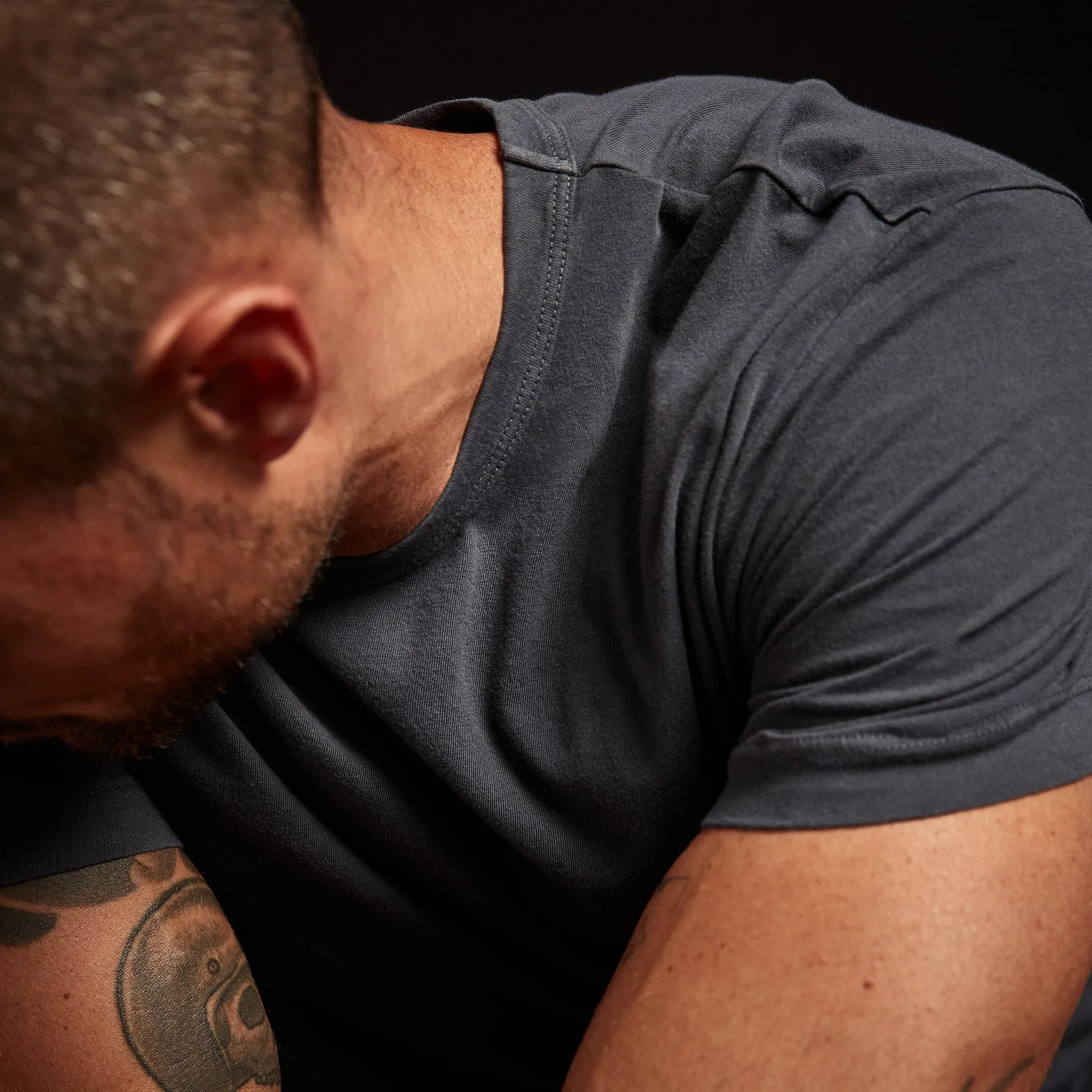 Short Sleeve Crew Neck - Maine Pigment sold by James Perse product image thumbnail 3