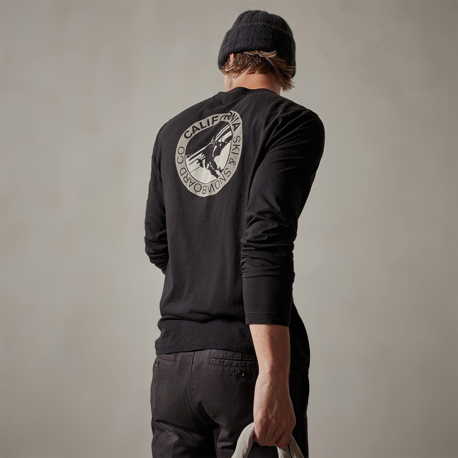 Ski & Snowboard Graphic - Black sold by James Perse product image thumbnail 5