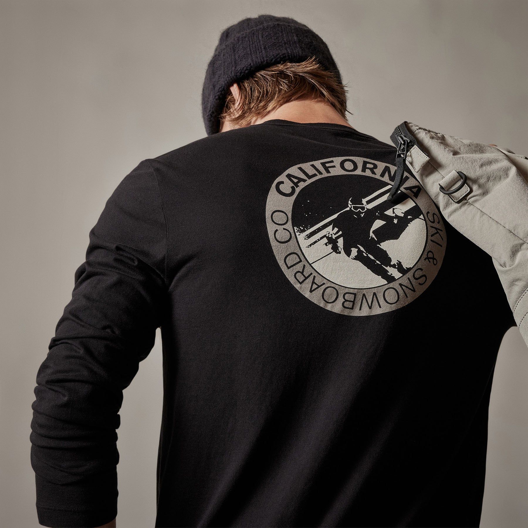 Ski & Snowboard Graphic - Black sold by James Perse product image thumbnail 3