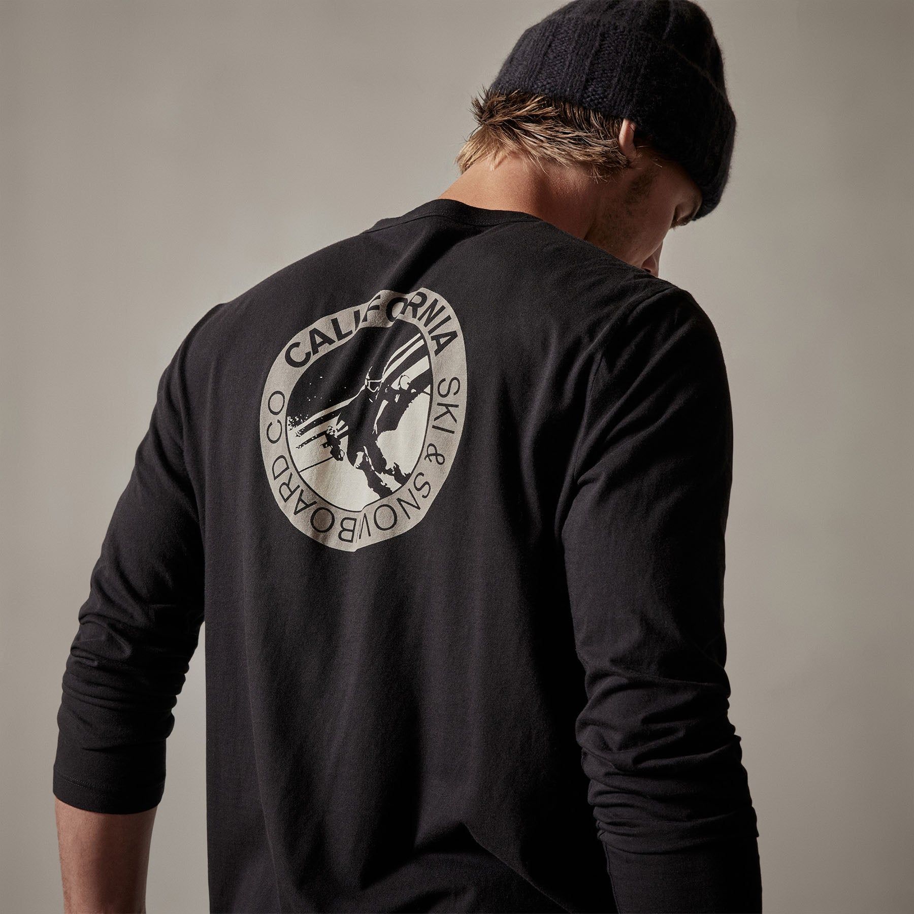 Ski & Snowboard Graphic - Black sold by James Perse