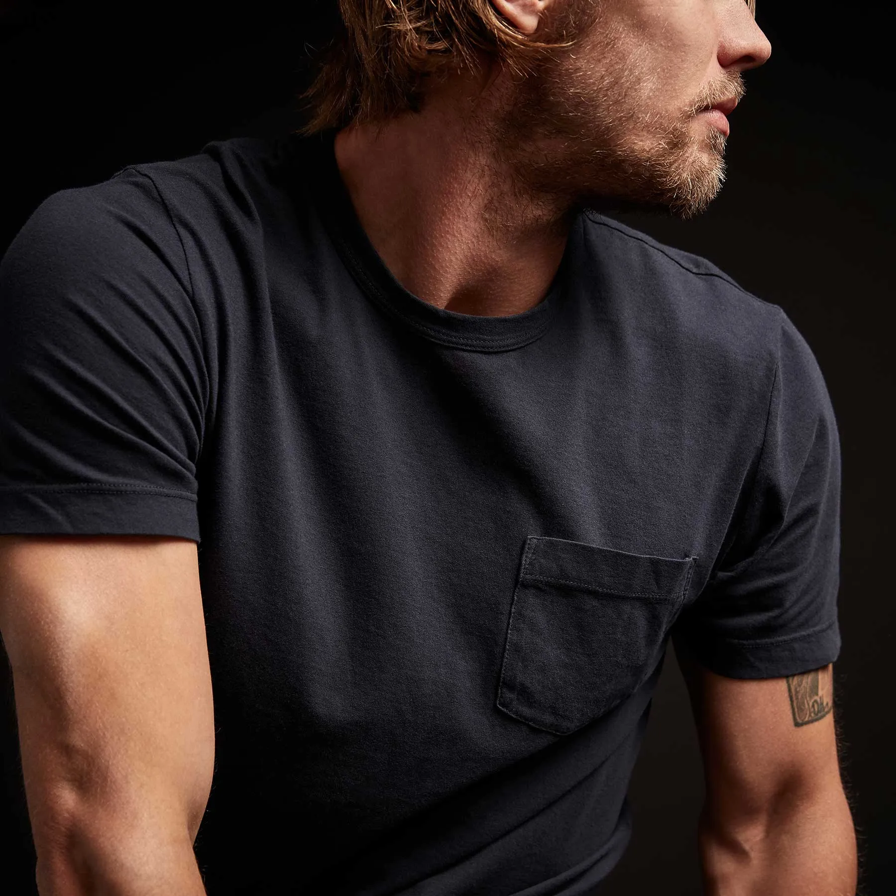 Lightweight Jersey Pocket Tee - Deep sold by James Perse product image thumbnail 4